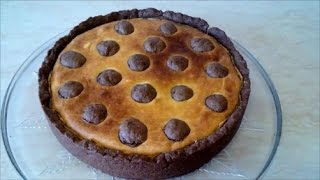 Чизкейк из творога Торт чизкейк с шоколадными шариками Сake cheesecake [upl. by Alorac]