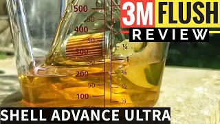 3M ENGINE FLUSH amp SHELL ADVANCE ULTRA ON YAMAHA FZ 25  3M OIL ENGINE FLUSH REVIEW [upl. by Wisnicki644]