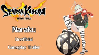 PS4 Senran Kagura Estival Versus  Naraku DLC Unofficial Gameplay Trailer [upl. by Asfah]