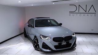 2022 BMW M240i  Brooklyn Grey [upl. by Aivatan]