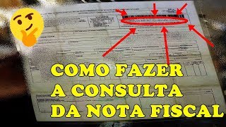 COMO FAZER A CONSULTA DA NOTA FISCAL DA CINQUENTINHA  ALESSANDRO 96 [upl. by Nnaeirelav]