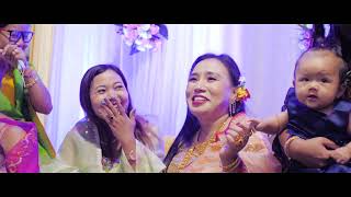 Manipuri wedding 2022  Cake cutting [upl. by Mayce341]