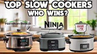 🥘 Ultimate Slow Cooker Showdown Ninja Foodi vs CrockPot vs Hamilton Beach Which One Wins 🔥 [upl. by Lucilia]