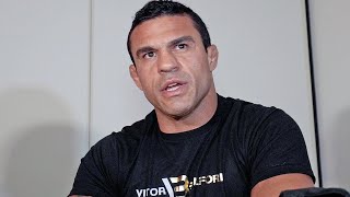 VITOR BELFORT SAYS HE WONT HURT HOLYFIELD WANTS TO FIGHT CANELO amp CALLS MAYWEATHER SHAMEFUL [upl. by Haodnanehs]