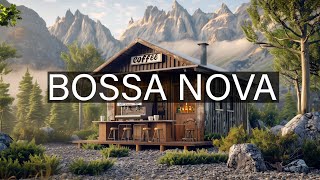 Smooth Jazz Music at Mountain Vintage Cafe Ambience ☕ Happy Jazz Bossa Nova Music for Relaxation [upl. by Anahgem]