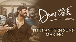 Dear Comrade Telugu  Canteen Song Making  Vijay Deverakonda  Rashmika  Bharat Kamma [upl. by Neilla371]