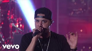 J Cole  She Knows Live on Letterman [upl. by Idnarb]