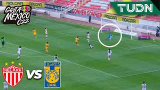 ¡CASI SE ESTRENA Kanu tuvo el segundo Necaxa 01 Tigres  Grita México Femenil C22 J1  TUDN [upl. by Adnuahsor]