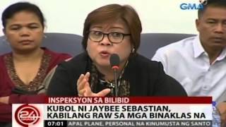 24 Oras Kubol ni Jaybee Sebastian sa Bilibid kabilang daw sa mga binaklas na [upl. by Onej]