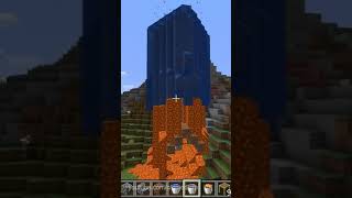 Minecraft LavaCast Tutorial Complex Building Shorts [upl. by Rennug499]