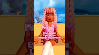 FREE face combo tutorial in royale high [upl. by Aihsoem]