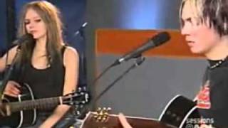 Avril Lavigne  Take me away Live Acoustic AOL Session 2004 [upl. by Kenelm]