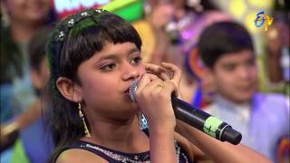 Shakkalaka Baby Song  Jahnavi Performance  Padutha Theeyaga  23rd July 2017 ETV Telugu [upl. by Hollingsworth]