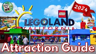 LEGOLAND California ATTRACTION GUIDE  2024  All Rides amp Shows [upl. by Schnur]