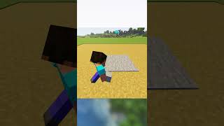 How to Make an Iron Farm in Minecraft shorts [upl. by Sirtemed]