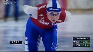 Kwalificatie schaatsen Thialf in Heerenveen jaar 2024 vrouwen 1500 meter [upl. by Carita229]