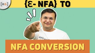 Conversion of Epsilon NFA to NFA [upl. by Pickering901]