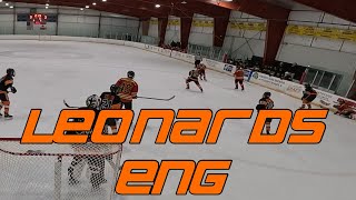 Leonards emptynet goal goes the length of the ice Lady Flames 101324 [upl. by Rebak]