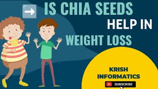 Is chia seeds helps in weight loss or not  chia seeds benefits [upl. by Ordnassela355]