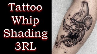 How to Tattoo Stipple amp Whip Shading to make it Look FluffyTime Lapse [upl. by Ailliw]