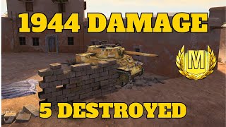 M8A1 Ace Tanker  WoT Blitz [upl. by Landon128]