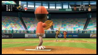 Wii Sports Wii  Baseball Gameplay [upl. by Schuh]