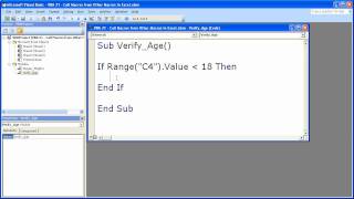 Excel Macro VBA Tip 21  Call Macros from Other Macros in Excel [upl. by Timmie]