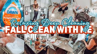 Relaxing Fall Deep Cleaning Routine  Ultimate Cleaning Motivation for a Cozy Home [upl. by Oirretna849]