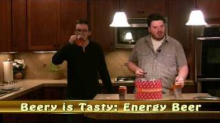 Sparks Caffeinated Energy Beer Review [upl. by Ivon169]