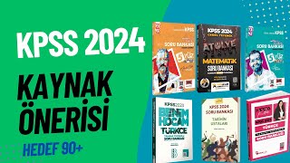 KPSS 2024 KAYNAK KİTAP TAVSİYESİ kpss kpss2024 kpssb [upl. by Nueormahc]