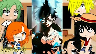 Past Straw Hat Creaw React to Future  One Piece  Gacha [upl. by Belia]