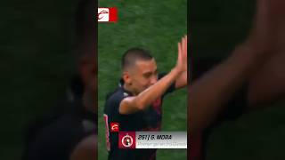 ¡HISTÓRICO GOL  Gilberto Mora el anotador más joven de la historia de la Liga BBVA MX [upl. by Yssak643]