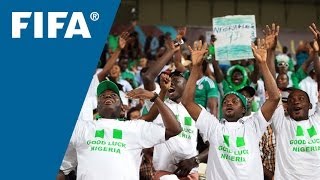 Nigerian Supporters club brings color [upl. by Arretak277]