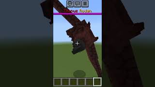 Titanus Rodan En Minecraft [upl. by Morrill837]