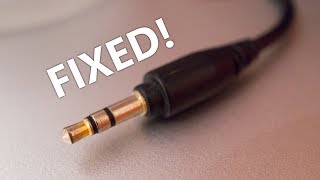 How to fix a broken headphone jack [upl. by Lizabeth]