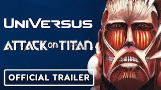 UniVersus x Attack on Titan  Official Battle for Humanity Trailer [upl. by Haakon]