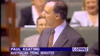 Paul Keating vs Downer Laura Tingle Book [upl. by Alford853]