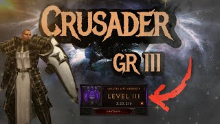 Diablo 3 Season 30 Crusader GR 111 in 326 min [upl. by Roselin]