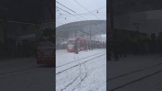 Bern City during Heavy Snowfall switzerland snow winter shorts Bern [upl. by Hama]