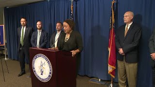 DeKalb DA announces indictments related to criminal activity inside jail  Rewatch [upl. by Ulah]