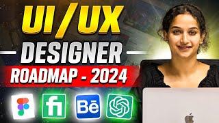 Complete Roadmap to be a UIUX Designer  2024 [upl. by Magdalene]