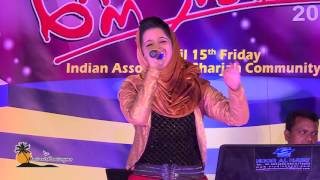 Riyana Rameez performance sharjah mattool koottayma snehavalayam 2016 [upl. by Ylerebmik]