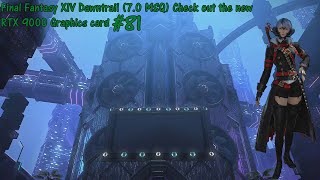 Final Fantasy XIV Dawntrail 70 MSQ Check out the new RTX 9000 Graphics card 81 [upl. by Anastice]