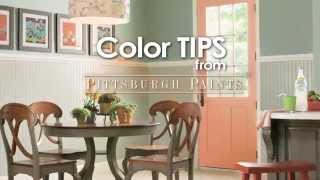 Painting Ceilings And Trim  Pittsburgh Paints amp Stains At Menards [upl. by Onaireves]