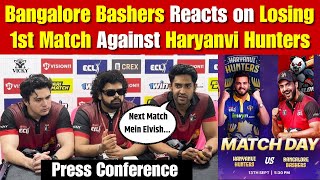 ECL Team Bangalore Bashers Reacts on Losing First Match Against Haryanvi Hunters  Fukra Vs Elvish [upl. by Aset]