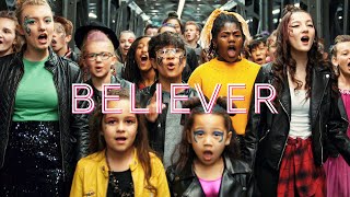 Imagine Dragons  Believer  One Voice Childrens Choir  Kids Cover Official Music Video [upl. by Ecirbaf]