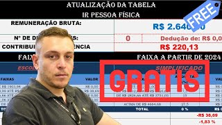 Planilha OFICIAL do Imposto de Renda 2024 GRÁTIS [upl. by Osgood540]