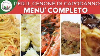 CENONE CAPODANNO MENU COMPLETO  FoodVlogger [upl. by Pattani]