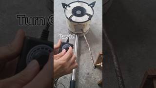 HOW TO Turn Off Stove Used Oil diystove shortvideo [upl. by Anaiq]