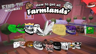 How to get All Farmlands Trollfaces  Find the Trollfaces Rememed [upl. by Coy]